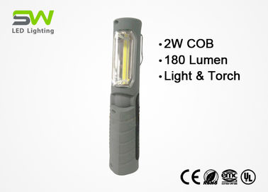 Mini luce ricaricabile del lavoro di ispezione di 180 lumi LED tenuta in mano con la torcia