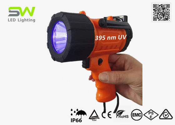 lampada di trattamento UV di verniciatura ricaricabile di CC di CA di 3W 395NM