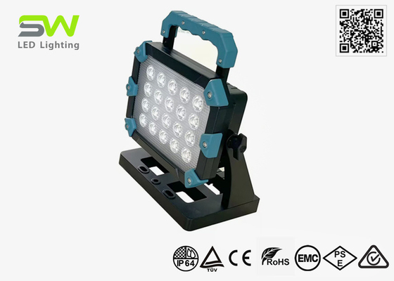 Alta potenza 60W LED lavoro a mano luce treppiede montato 18V batteria utensile elettrico