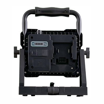 Tripod montato 80W ricaricabile alta luminosità luce di lavoro LED con batteria per utensili elettrici 18V