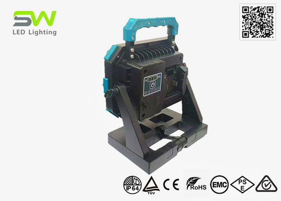 6500 lumens Ricaricabile 18V 20V luce di lavoro con batteria sostitutiva per utensili elettrici