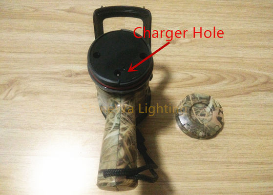 Torcia di ricerca ricaricabile notturna - Luminosa, portatile, per soccorso antincendio, impermeabile IP66