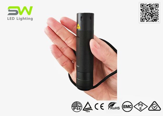 EDC Dimensione di controllo dell'impatto Torcia 320 lumens alimentata da 3 batterie AAA