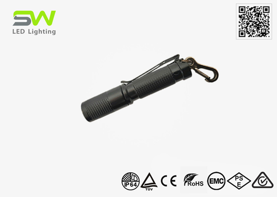 La maggior parte dell' impatto dimensione tascabile EDC torcia luce alta potenza 250 lumens con portachiavi