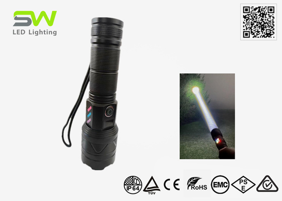 LEP Laser Excited Phosphor Flashlight Zoomable Focused 1000M Beam For Hunting