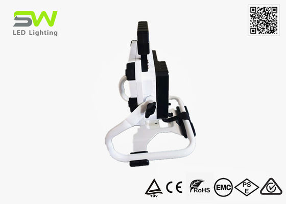 100W 10000 Lumens 18V Strumento elettrico Alimentato da batteria Luce di lavoro con supporto in metallo