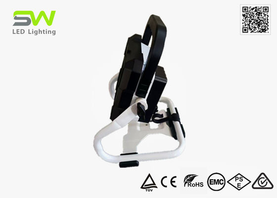 5000 lumen ricaricabile 18V a batteria luce di lavoro con supporto in metallo