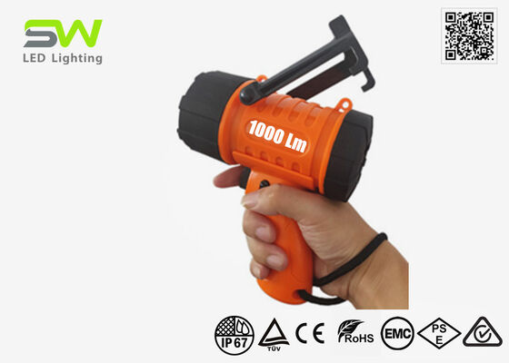 Faro marino galleggiante ricaricabile compatto da 1000 lumen con gancio per appenderlo