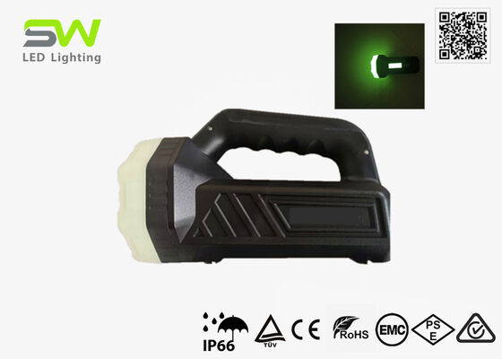 Torcia di ricerca ricaricabile notturna - Luminosa, portatile, per soccorso antincendio, impermeabile IP66