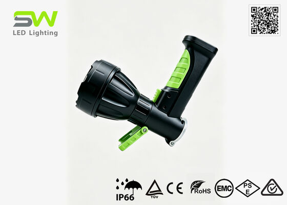 20W Compact Rechargeable Pistol Grip Searchlight For Hunting Caving Safety