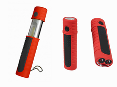 Luce di lavoro di ispezione portatile ricaricabile e versatile con magneti e gancio