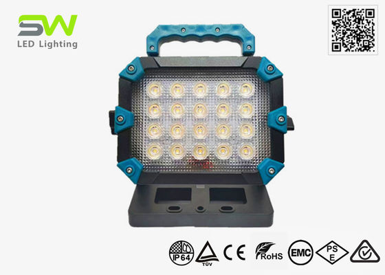 6500 lumens Ricaricabile 18V 20V luce di lavoro con batteria sostitutiva per utensili elettrici