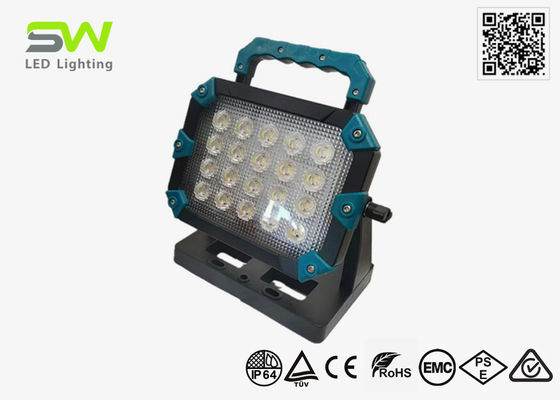 6500 lumens Luce di ispezione del sito ricaricabile con batteria per utensili Makita 18V 20V
